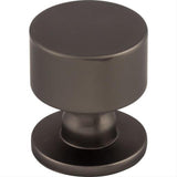 Top Knobs TK821AG TK821 Lily 1 1/8" Diameter Mushroom Cabinet Knob Ash Gray