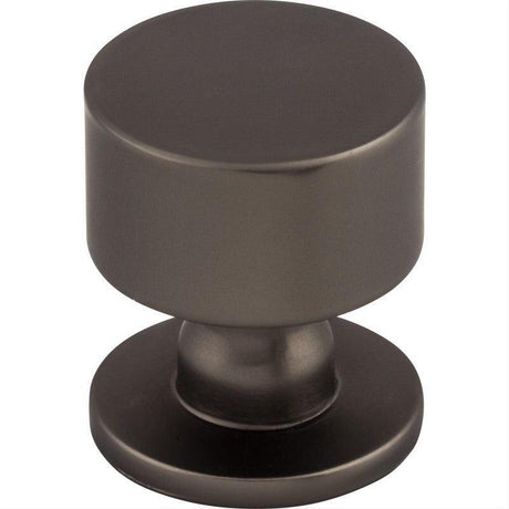 Top Knobs TK821AG TK821 Lily 1 1/8" Diameter Mushroom Cabinet Knob Ash Gray