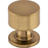 Top Knobs TK821HB TK821 Lily 1 1/8" Diameter Mushroom Cabinet Knob Honey Bronze