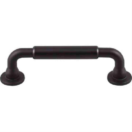 Top Knobs TK822BLK TK822 Lily Cabinet Pull 3-3/4" Center to Center Flat Black