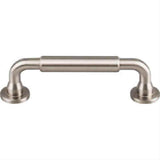 Top Knobs TK822BSN TK822 Lily Cabinet Pull 3-3/4" Center to Center Brushed Satin Nickel