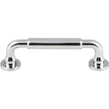 Top Knobs TK822PC TK822 Lily Cabinet Pull 3-3/4" Center to Center Polished Chrome