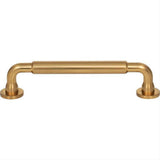 Top Knobs TK823HB TK823 Lily 5 1/16" Center to Center Bar Pull Honey Bronze