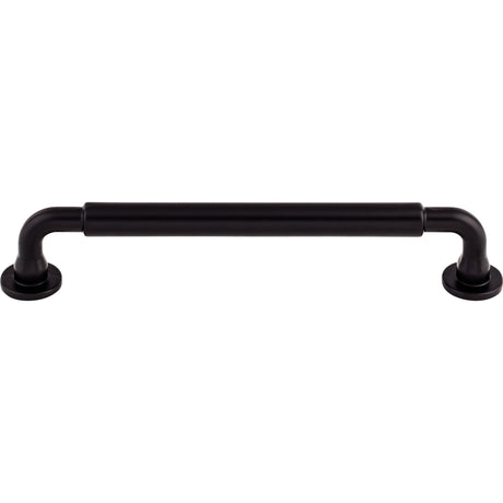Top Knobs TK824BLK Lily 6 5/16" Center to Center Bar Pull Flat Black