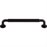 Top Knobs TK824BLK TK824 Lily 6 5/16" Center to Center Bar Pull Flat Black
