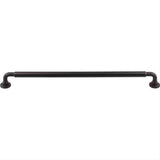 Top Knobs TK827AG TK827 Lily Cabinet Pull 12" Center to Center Ash Gray