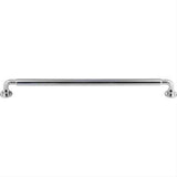 Top Knobs TK827PC TK827 Lily Cabinet Pull 12" Center to Center Polished Chrome