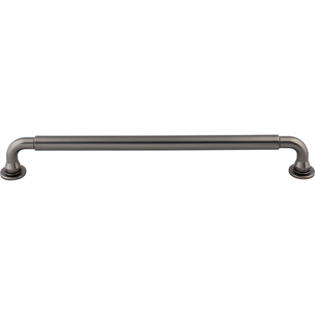 Top Knobs TK828AG Lily 12" Center to Center Appliance Pull Ash Gray