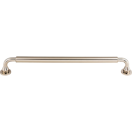 Top Knobs TK828PN Lily 12" Center to Center Appliance Pull Polished Nickel
