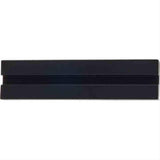 Top Knobs TK82BLK TK82 Inset Rail Cabinet Knob 2-5/8" Flat Black