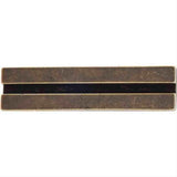Top Knobs TK82GBZ TK82 Inset Rail Cabinet Knob 2-5/8" German Bronze