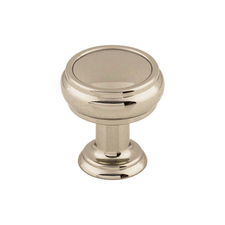 Top Knobs TK830PN Eden 1" Diameter Round Knob Polished Nickel