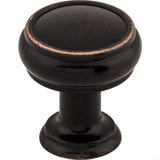 Top Knobs TK830TB TK830 Eden 1" Diameter Mushroom Cabinet Knob Tuscan Bronze