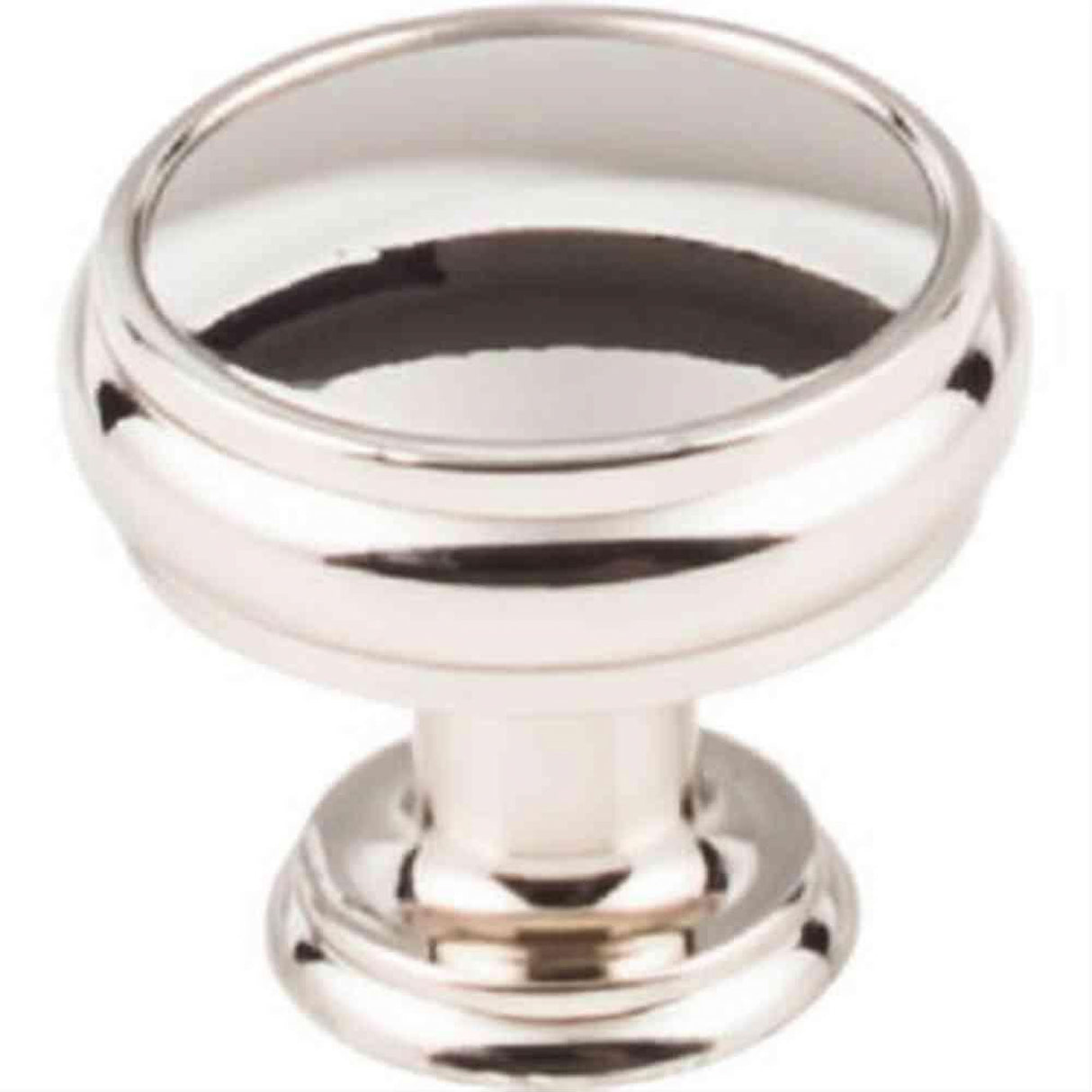 Top Knobs TK832PN TK832 Eden Large Cabinet Knob 1-3/8" Polished Nickel