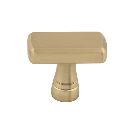 Top Knobs TK850HB Kingsbridge 1 3/8" Length Rectangle Knob Honey Bronze