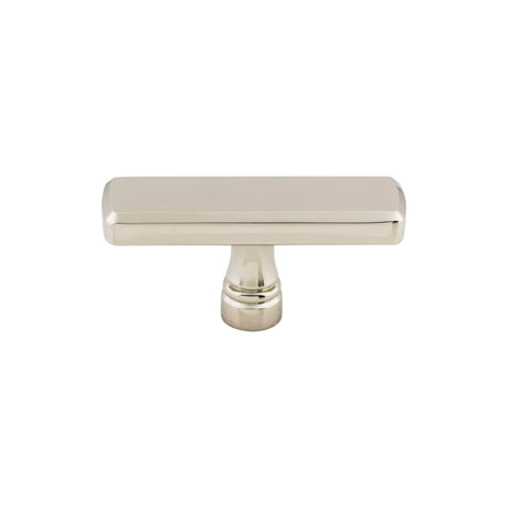 Top Knobs TK852PN Kingsbridge 2 3/8" Length Rectangle Knob Polished Nickel