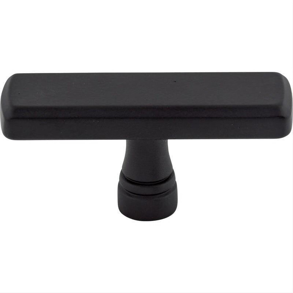 Top Knobs TK852BLK TK852 Kingsbridge 2 3/8" Length Cabinet Knob Flat Black