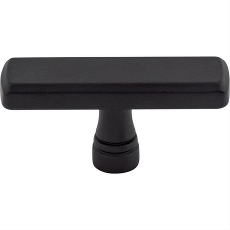 Top Knobs TK852BLK TK852 Kingsbridge 2 3/8" Length Cabinet Knob Flat Black