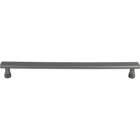 Top Knobs TK858AG Kingsbridge 12" Center to Center Appliance Pull Ash Gray