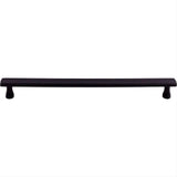 Top Knobs TK858BLK TK858 Kingsbridge 12" Center to Center Cabinet Pull / Appliance Pull Flat Black