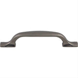 Top Knobs TK863AG TK863 Torbay 3 3/4" Center to Center Arched Cabinet Pull Ash Gray