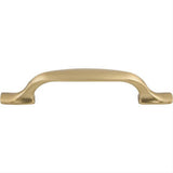 Top Knobs TK863HB TK863 Torbay 3 3/4" Center to Center Arched Cabinet Pull Honey Bronze