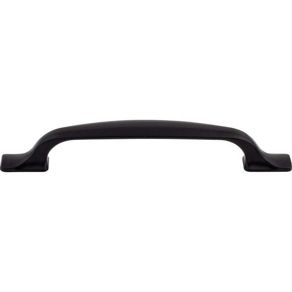 Top Knobs TK864BLK TK864 Torbay 5 1/16" Center to Center Arched Cabinet Pull Flat Black