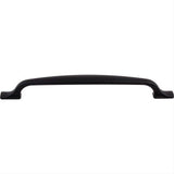 Top Knobs TK866BLK TK866 Torbay 7 9/16" Center to Center Arched Cabinet Pull Flat Black