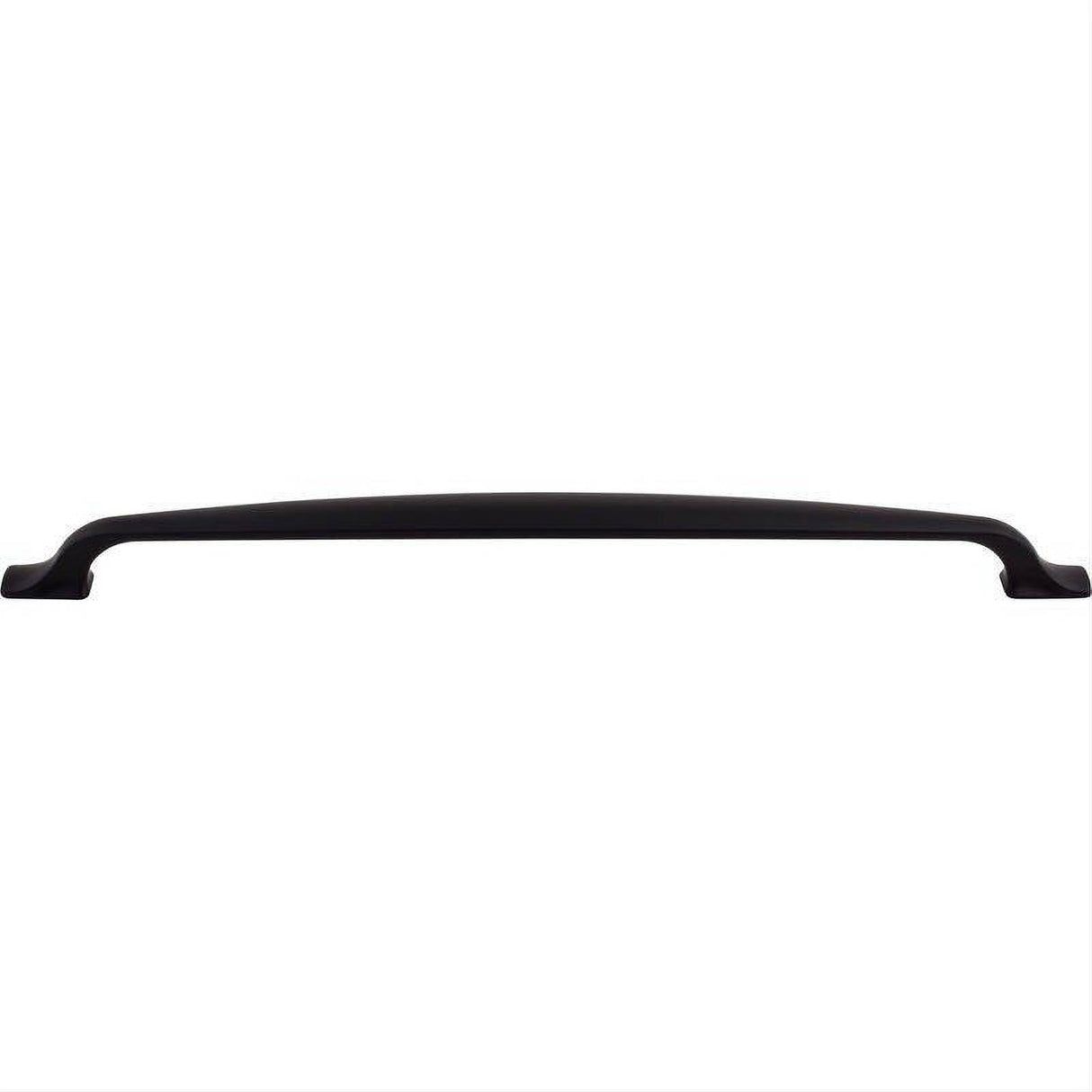 Top Knobs TK868BLK TK868 Torbay 12" Center to Center Arched Cabinet Pull Flat Black