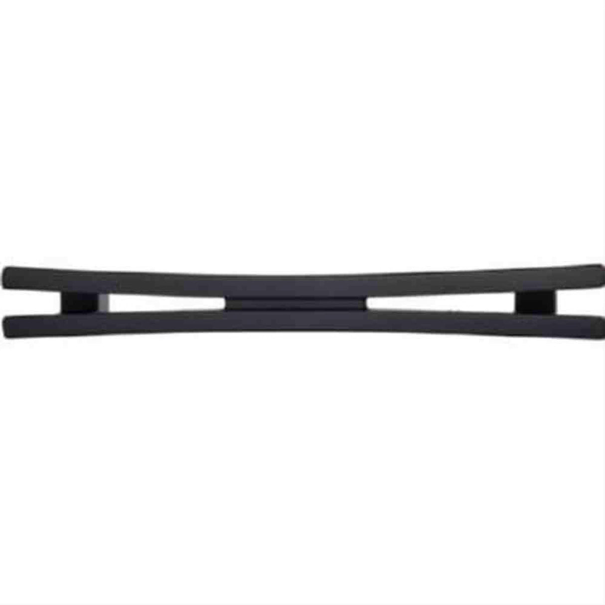 Top Knobs TK86BLK TK86 Flared Cabinet Pull 5" Center to Center Flat Black