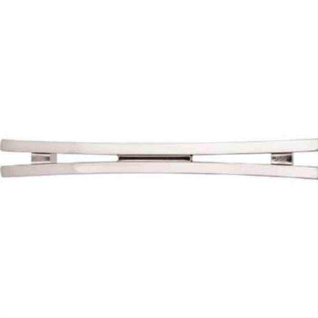 Top Knobs TK86BSN TK86 Flared Cabinet Pull 5" Center to Center Brushed Satin Nickel