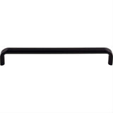 Top Knobs TK875BLK TK875 Exeter 7 9/16" Center to Center Bar Pull Flat Black