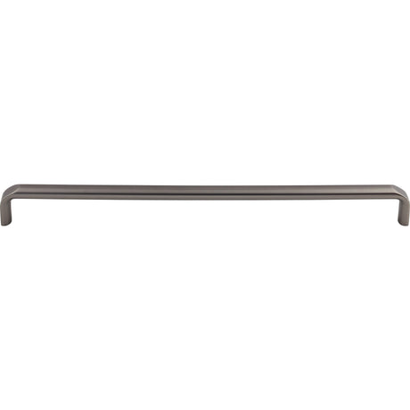 Top Knobs TK877AG Exeter 12" Center to Center Bar Pull Ash Gray
