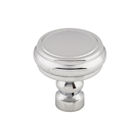 Top Knobs TK880 Brixton Rimmed 1 1/4" Diameter Mushroom Cabinet Knob