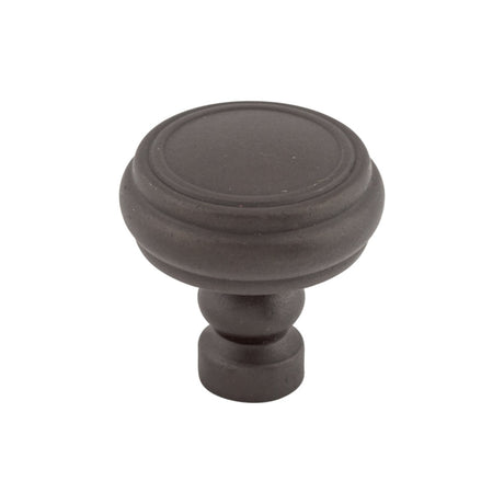 Top Knobs TK880SAB Brixton Rimmed 1 1/4" Diameter Round Knob Sable