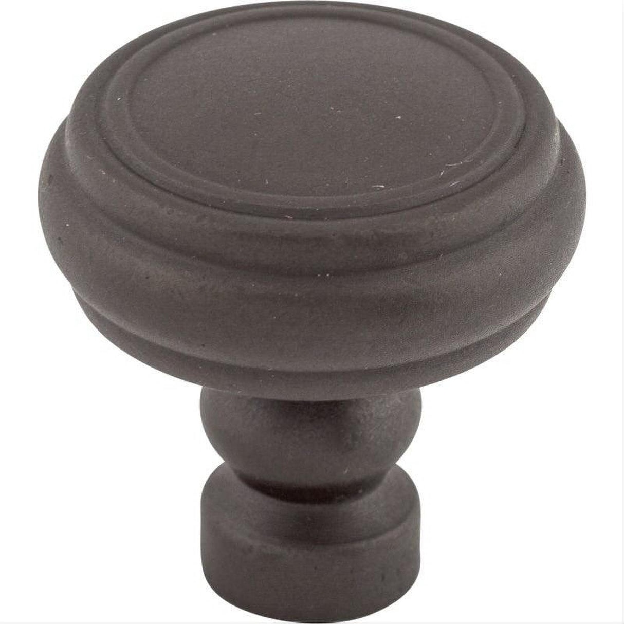 Top Knobs TK880SAB TK880 Brixton Rimmed 1 1/4" Diameter Mushroom Cabinet Knob Sable