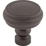 Top Knobs TK880SAB TK880 Brixton Rimmed 1 1/4" Diameter Mushroom Cabinet Knob Sable