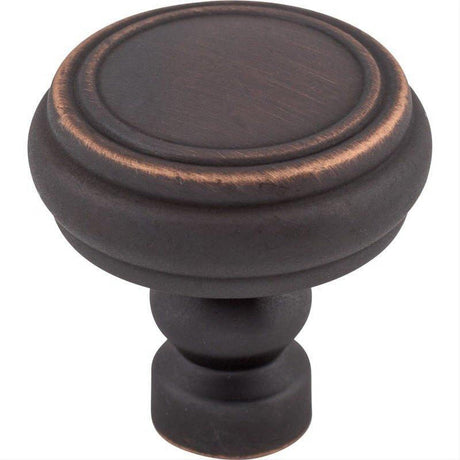 Top Knobs TK880UM TK880 Brixton Rimmed 1 1/4" Diameter Mushroom Cabinet Knob Umbrio
