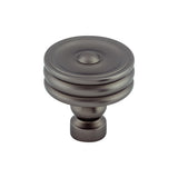 Top Knobs TK881 Brixton Ridged 1 1/4" Diameter Mushroom Cabinet Knob