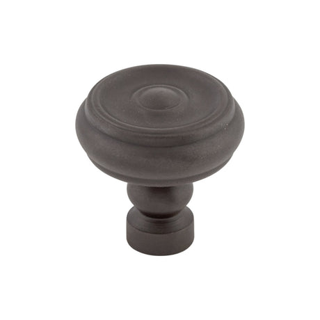 Top Knobs TK882SAB Brixton Button 1 1/4" Diameter Round Knob Sable