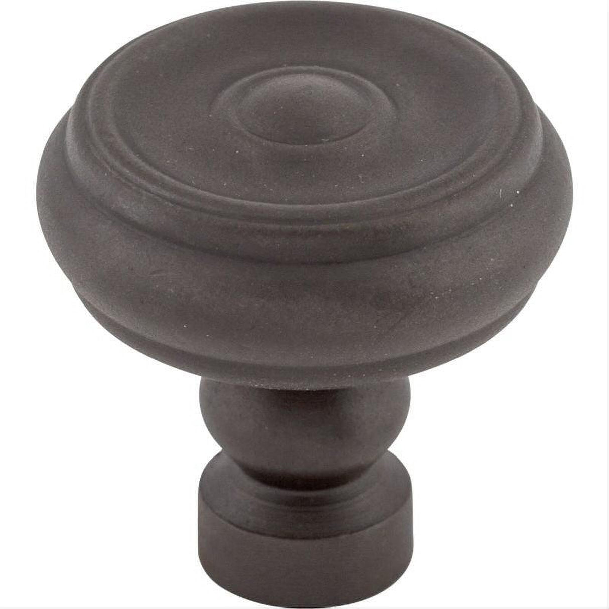 Top Knobs TK882SAB TK882 Brixton Button 1 1/4" Diameter Mushroom Cabinet Knob Sable