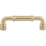 Top Knobs TK883HB TK883 Brixton 3 3/4" Center to Center Bar Pull Honey Bronze