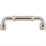 Top Knobs TK883PN TK883 Brixton 3 3/4" Center to Center Bar Pull Polished Nickel