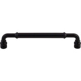 Top Knobs TK885BLK TK885 Brixton 6 5/16" Center to Center Bar Pull Flat Black