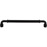 Top Knobs TK889BLK TK889 Brixton 12" Center to Center Cabinet Pull / Appliance Pull Flat Black
