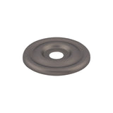 Top Knobs TK890AG Brixton Knob Backplate Ash Gray