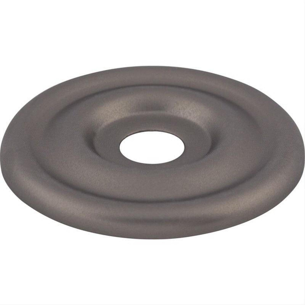 Top Knobs TK890AG TK890 Brixton 1 3/8" Knob Backplate Ash Gray