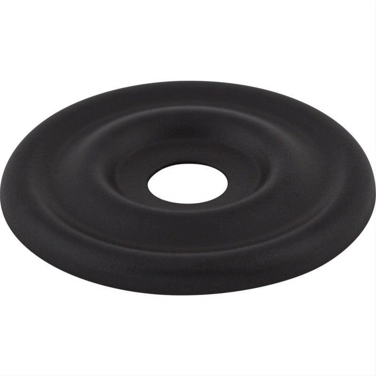 Top Knobs TK890BLK TK890 Brixton 1 3/8" Knob Backplate Flat Black