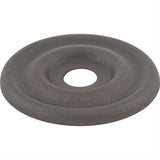 Top Knobs TK890SAB TK890 Brixton 1 3/8" Knob Backplate Sable