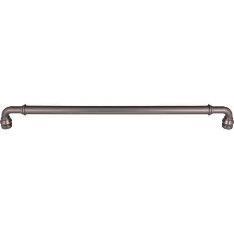 Top Knobs TK891AG Brixton 18" Center to Center Appliance Pull Ash Gray